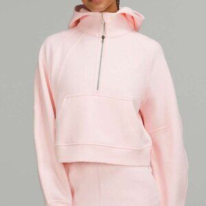Lululemon Scuba Oversized Half-Zip Hoodie Strawberry Milkshake XL/XXL